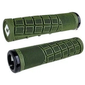 Poignée ODI Reflex V2.1 Lock - Vert - 135mm pas cher