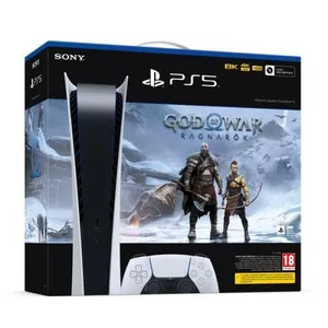 Console Sony Playstation 5 Digital Chassis C + God Of War Ragnarok (Import Italie) pas cher