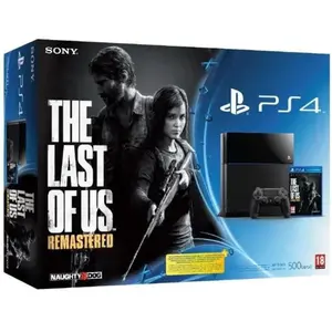 Sony Ps4 500 Go + The Last Of Us Remastered pas cher