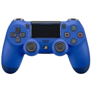 SONY COMPUTER ENTERTAINMENT Manette PS4 DualShock 4.0 V2 Bleue/Wave Blue - PlayStation Officiel pas cher