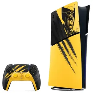 Playstation 5 Digital Edition   Marvel's Wolverine Battle Yellow Limit...