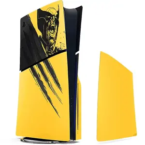 PS5® Console Covers (model group - slim) - Marvel’s Wolverine Battle Y... pas cher