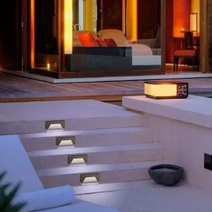 SILAMP Optonica - Balise led en Saillie Rectangle 3W 220V 65° Blanche ...Vendu parmanomano