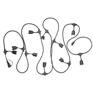 Comparateur de prix : Guirlande Guinguette led 10M IP44 pour 10 ampoules E27 - Non inclus Si...