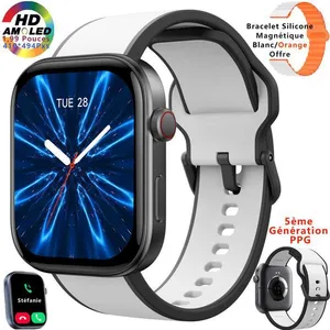 Montre Connectée XtraDiTech AMOLED 1,99 avec Appel VFC Cardiofréquence... pas cher