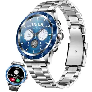 XTRADITECH Montre Connectée Femme Homme Ronde Hybride Lunette Appel Bl...Vendu parcdiscount