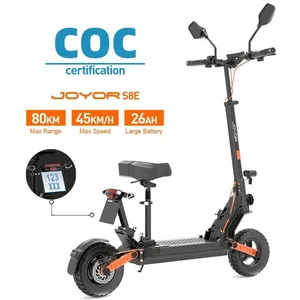 Trottinette électrique JOYOR S8E homologuée pour la route, 800 W, 48 V...
