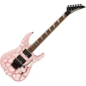 Jackson X Series Soloist SLX DX LR Bloodshot Crackle Guitare Metal / pas cher