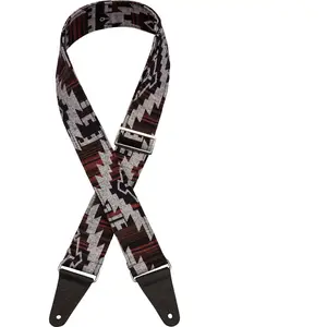 Fender Zion Strap 2" Black Aztec - Gitaarband pas cher