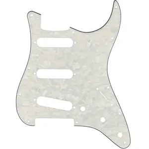 Fender Fender Plaque De Protection Pour Stratocaster Blanc Perlé pas cher