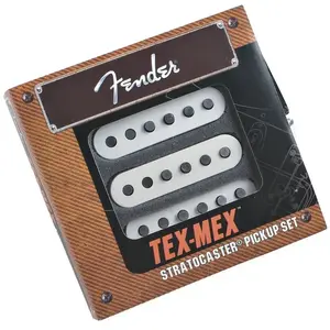Fender Tex Mex Stratocaster White pas cher