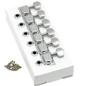 Fender mécanique vintage F-logo chrome (6 pièces) pas cher