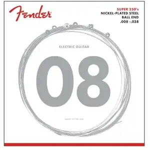 Fender Fender 250xs Extra Super Light Cordes Guitare Électrique 8-38 pas cher