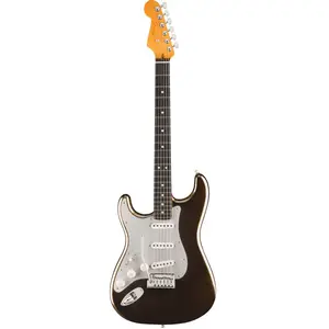 Fender American Ultra II Stratocaster Left-Hand EB Texas Tea linkshand...Vendu parbol