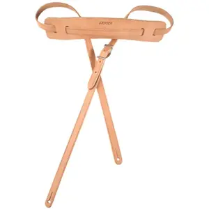 Gretsch Vintage Leather Strap Natural gitaarband pas cher