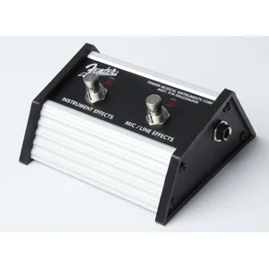 Fender® 2-Bouton Footswitch - Effects On/Off (MIC-INST Channels) pas cher