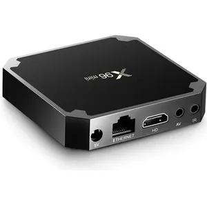 X96 Mini Smart TV Box Android 7.1.2 Amlogic S905W Quad Core H.265 VP9 HDR10 Mini PC 2Go+16Go DLNA WiFi LAN HD NoirVendu parcdiscount