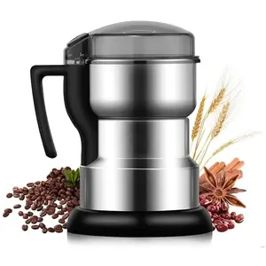 GENERIQUE Moulin à Café Électrique , Moulin à Céréales Multifonctionnel, 400W Moulin à Grains & Épices pour Matériaux Secs, Herbes, Café pas cher