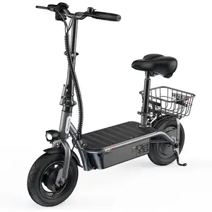 KELKART Trottinette électrique iScooter F2 500 W, pliable avec siège p... pas cher