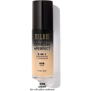 Milani, Fond de teint, Conceal+ Perfect (00B Lumière) pas cher