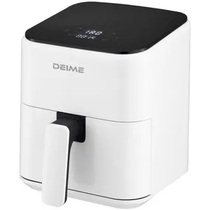BALITTA Friteuse à air sans huile 2.5L, Air Fryer 1000 W avec Écran Tactile Digital LED et Panier Antiadhésif Lavable en Machine
