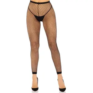 Comparateur de prix : Leg Avenue - Industrial Net Footless Panty - Zwart