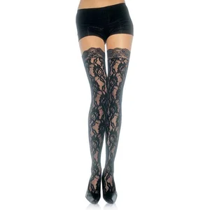 Leg Avenue Rose Lace Stockings pas cher