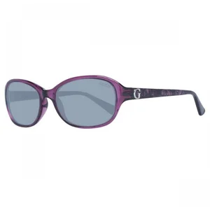 Lunettes de soleil Guess GU7356 -PUR-3 Rose transparent - Rose marbré pas cher