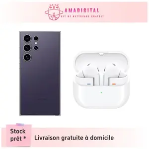 Samsung Samsung Galaxy S24 Ultra 12/512 Go Violet + Samsung Bud Pro 3 pas cher