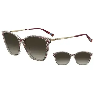 Comparateur de prix : Missoni MIS 0003/S Lunettes de Soleil 5ND PLUM MULTICOLOR 56/14/140 Femme
