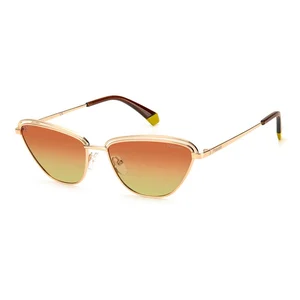 Lunettes de soleil Femme - Polaroid - PLD 4102S - Doré - Métal - Tendance pas cher