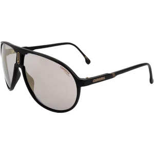 Lunettes de soleil - CARRERA - Champion65 807/IR - Aviator - Noir - Gris - Mixte pas cher