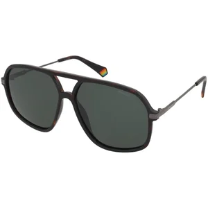 POLAROID Zonnebril (PLD6182/S) Volwassenen Bruin Volledig omrand Polarizerend pas cher