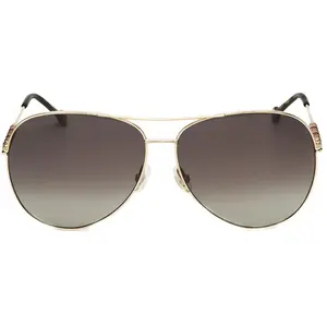 Lunettes de soleil Femme Carolina Herrera CH 0034/S  Ø 64 mm Doré pas cher