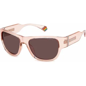 Polaroid PLD 6197/S - Rectangulaire Rose Verres Polarisés pas cher