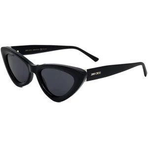 Lunettes de soleil femme Jimmy Choo ADDY/S - Noir/Gris - Papillon - ChicVendu parbol