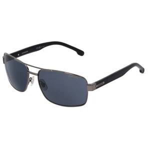 Lunettes de soleil homme CARRERA 8063/S - Noir - Aviator - Métal - Gris - Sport pas cher