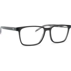 HUGO BOSS Lunettes de Soleil Homme, Grey Black, 56