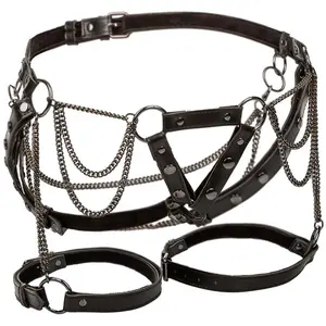 CalExotics - Euphoria Collection - Plus Size - Thigh Harness With Chai...