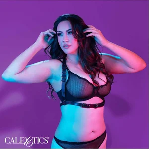 Halter Buckle Harness +Size CalExotics pas cher