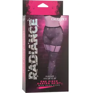CalExotics Garter Skirt Thigh Highs +Size pas cher