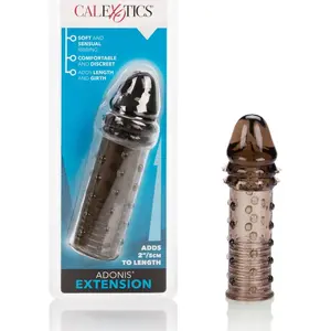 Adonis Extension Smoke - Penissleeve - Transparant - Ø 40 mm