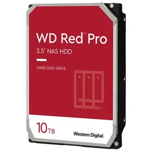 Western Digital WD Red Pro - Disque dur Interne NAS - 10To - 7200 tr/min - 3.5" (WD102KFBX) pas cher