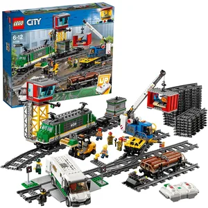 Lego Jouet De Construction City Freight Train 60198 pas cher