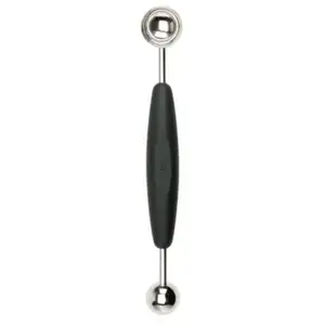 OXO Good Grips   Cuillère à pomme parisienne double - Cuillère à melon en inox - Noir,16ounce pas cher