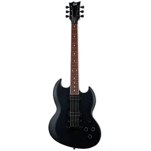 ESP LTD Volsung-200 Black Satin Lars Frederiksen Signature elektrische gitaar pas cher