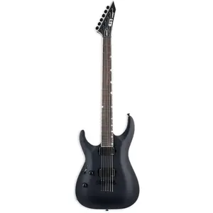 ESP LTD MH-1000 Black linkshandige elektrische baritongitaar pas cher