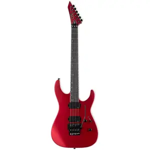 ESP LTD Deluxe M-1000 Candy Apple Red Satin elektrische gitaar pas cher