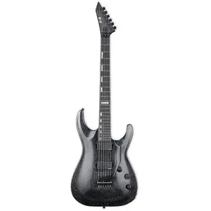 ESP E-II Horizon FR-II Gun Metallic Black elektrische gitaar met koffe... pas cher