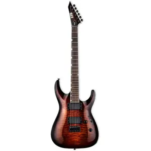 ESP LTD MH-200HT QM Dark Brown Sunburst elektrische gitaar pas cher